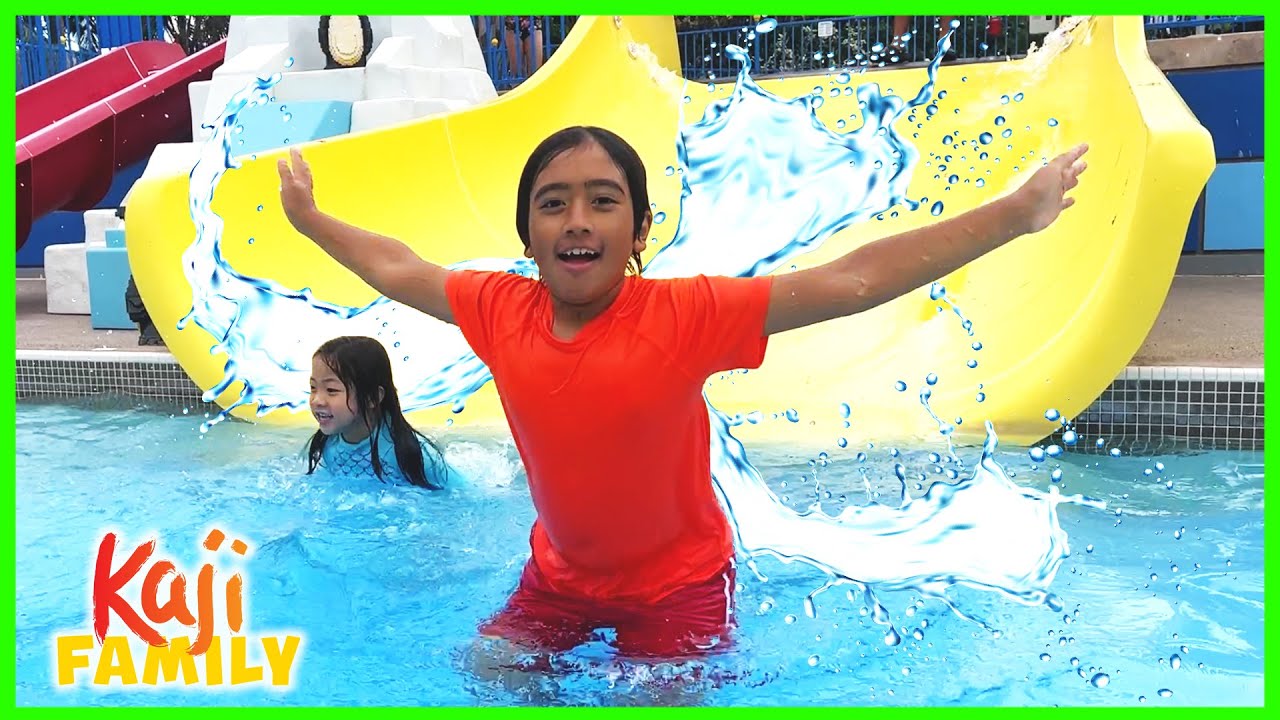 ⁣Family Trip to LEGOLAND! Amusement Park Fun Water Slides for Kids