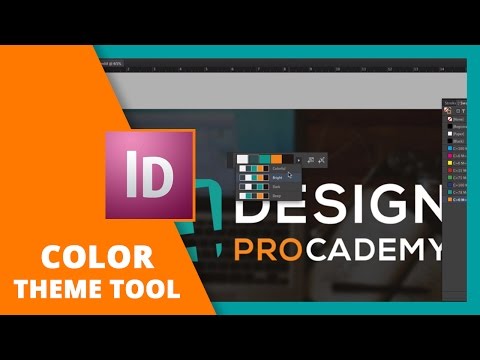 How to Use the Color Theme Tool in InDesign // DESIGN LIKE A PRO