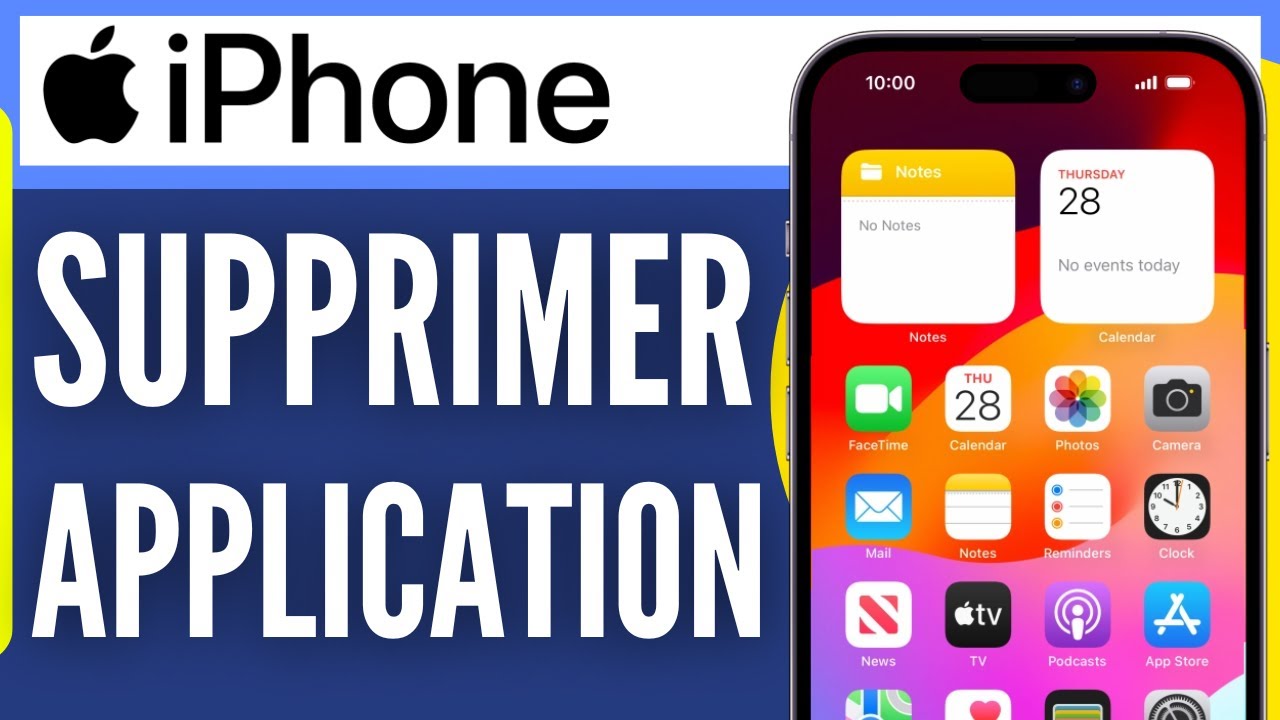 Comment Supprimer Des Applications Sur Iphone (Très Facile)
