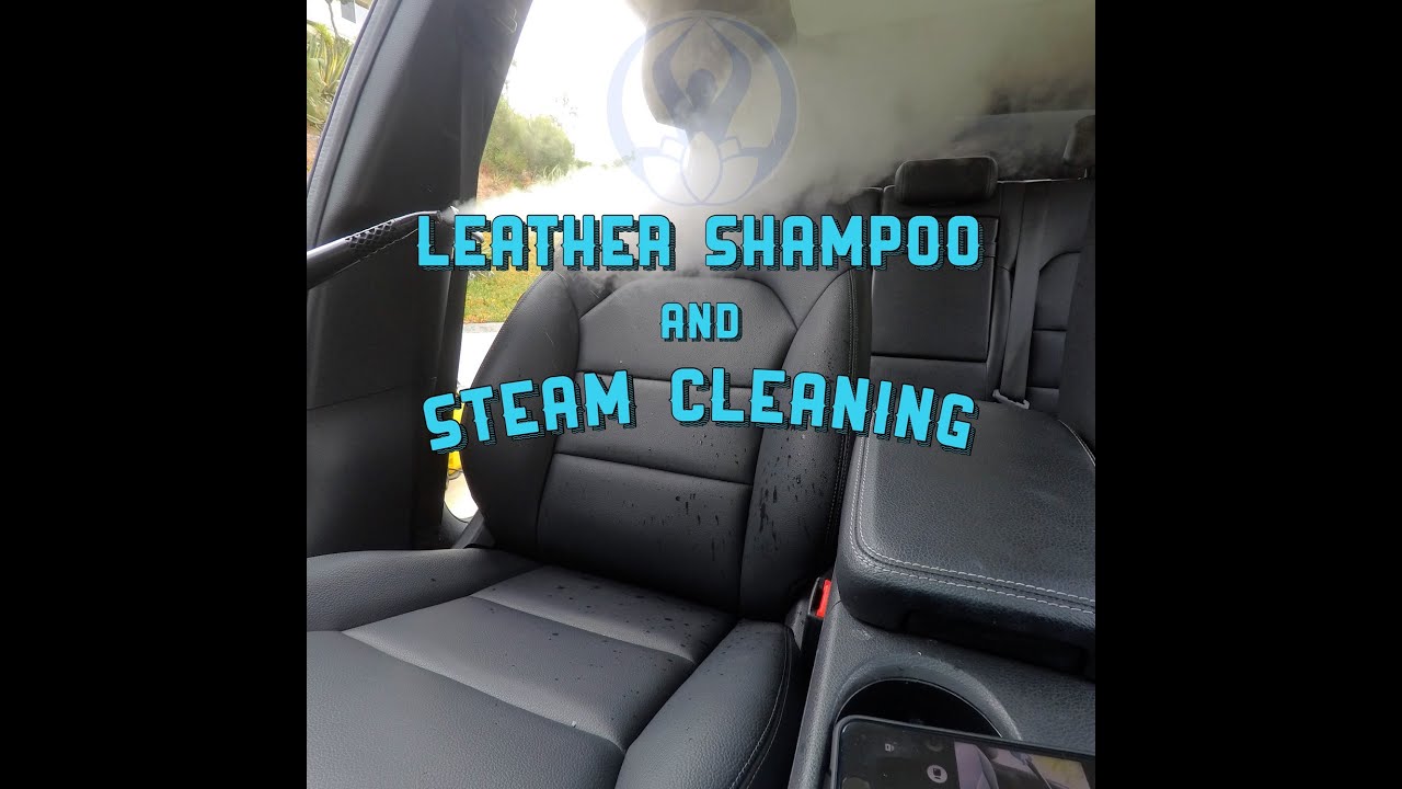 Leather Seats Steam Cleaning | Mindful Car Detailing