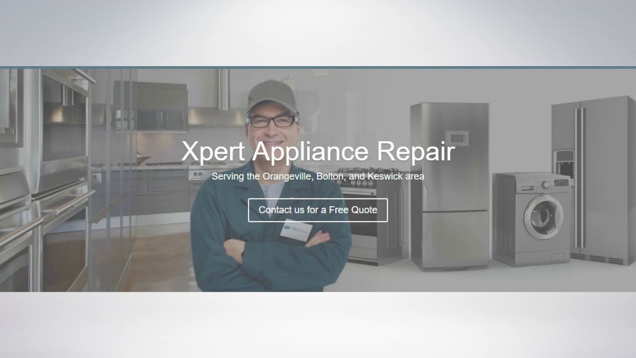 Small Appliance Repair Orangeville Xpert Appliance Repair YouTube