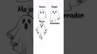 How to draw a ghost 👻 #drawing #art #anime #artwork #cartoon #artist #shorts