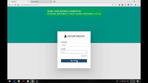 Sistema de Asistencia con PHP y MYSQL.