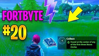 Fortbyte Found At The Center Of Any Of The First Three Storm Circles Location