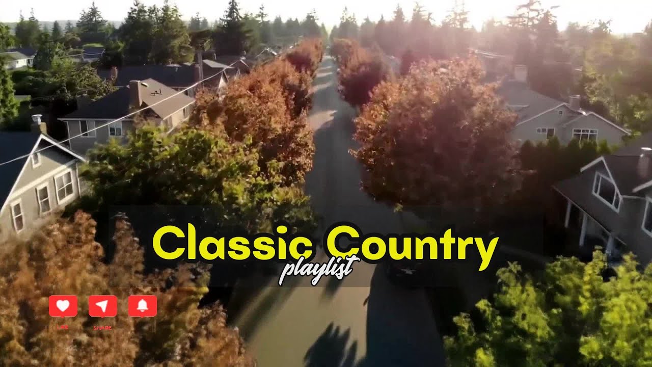 Country Drive Playlist – Classic Songs for Travel | Johnny Cash & Reba McEntire