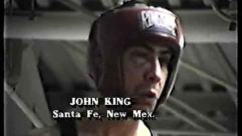 JOHN KING vs GARY MALCZEWSKI - Amateur Boxing