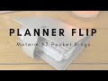 Planner Flip Thru | Summer Edition | Moterm Pocket Rings A7 Planner | Plan WIth Bee