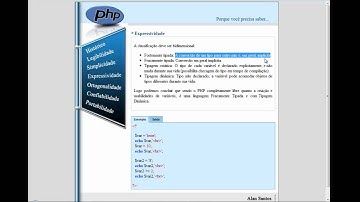 PHPArte - Introdução ao PHP - Aula 1 (Características) - 2 / 3
