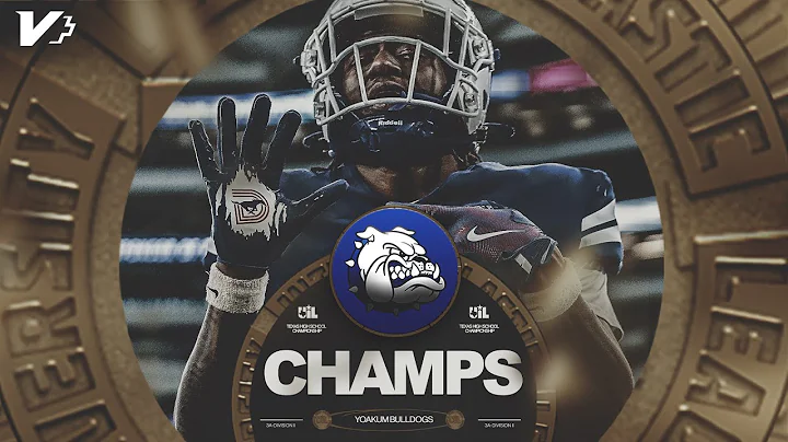 X’Zavier Barnett Leads 3A-D1 Yoakum To School's 1st Title | 2025 Texas State Championships