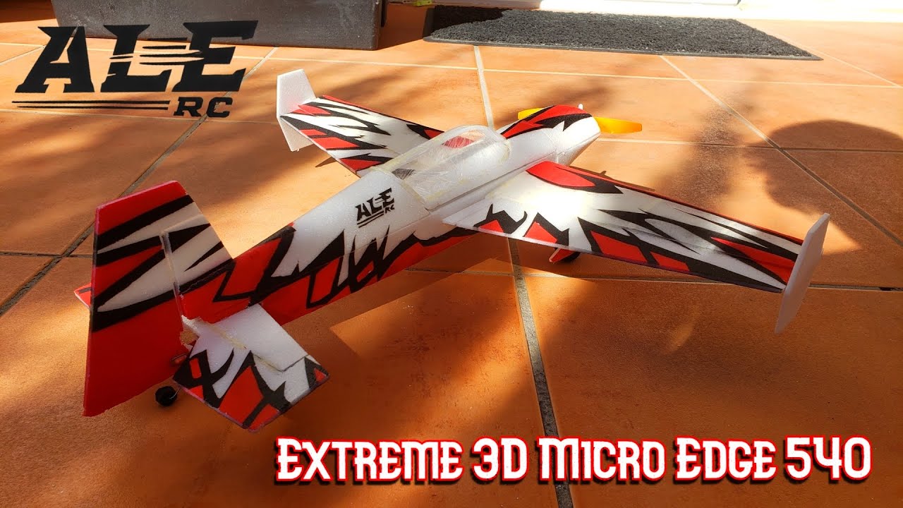 ALERC Micro 17inch Edge 540, BNF n PNP. Extreme 3D capable aircraft ...