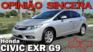 Honda Civic EXR - Tudo sobre o G9 - Consumo, problemas, manutenção, preço, avaliação completa!