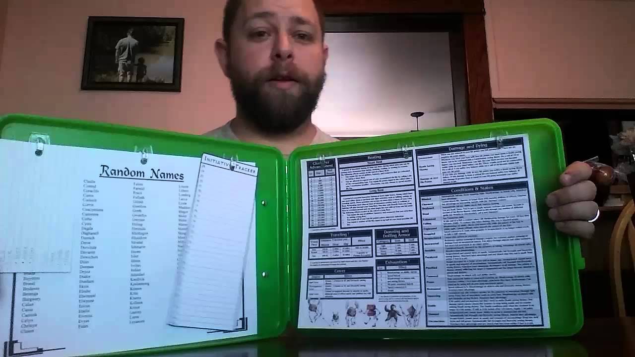 DIY Dungeon Master Screen - YouTube