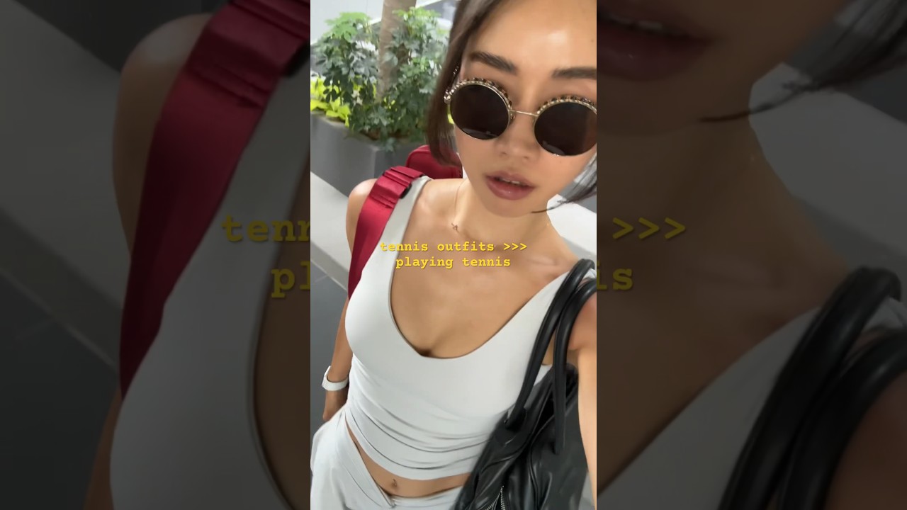 So obsessed with tennis outfits ❤️ 