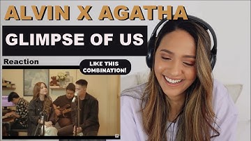 Agatha Chelsea & Alvin Jo - glimpse of us (Joji - Cover) - Live Session | REACTION!!