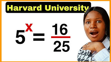 Harvard University interview exponential math question| can you pass