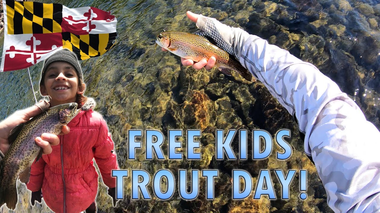 MD's 1st YOUTH TROUT Day COMING SOON! Free Fishing Days, Free Fishing