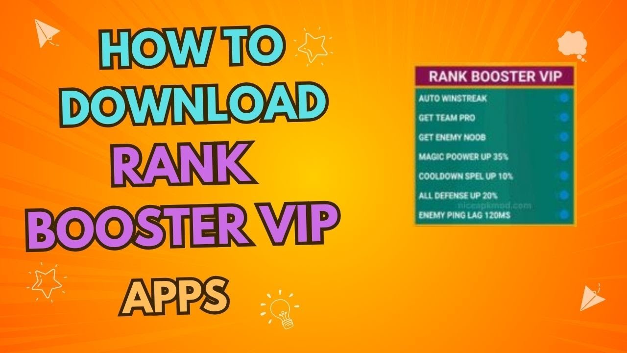 Install Rank Booster Dominate Mobile Legends & Boost Your Rank