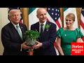 ICYMI: President Trump And Ireland's Taoiseach Participate In Annual Shamrock Bowl Presentation
