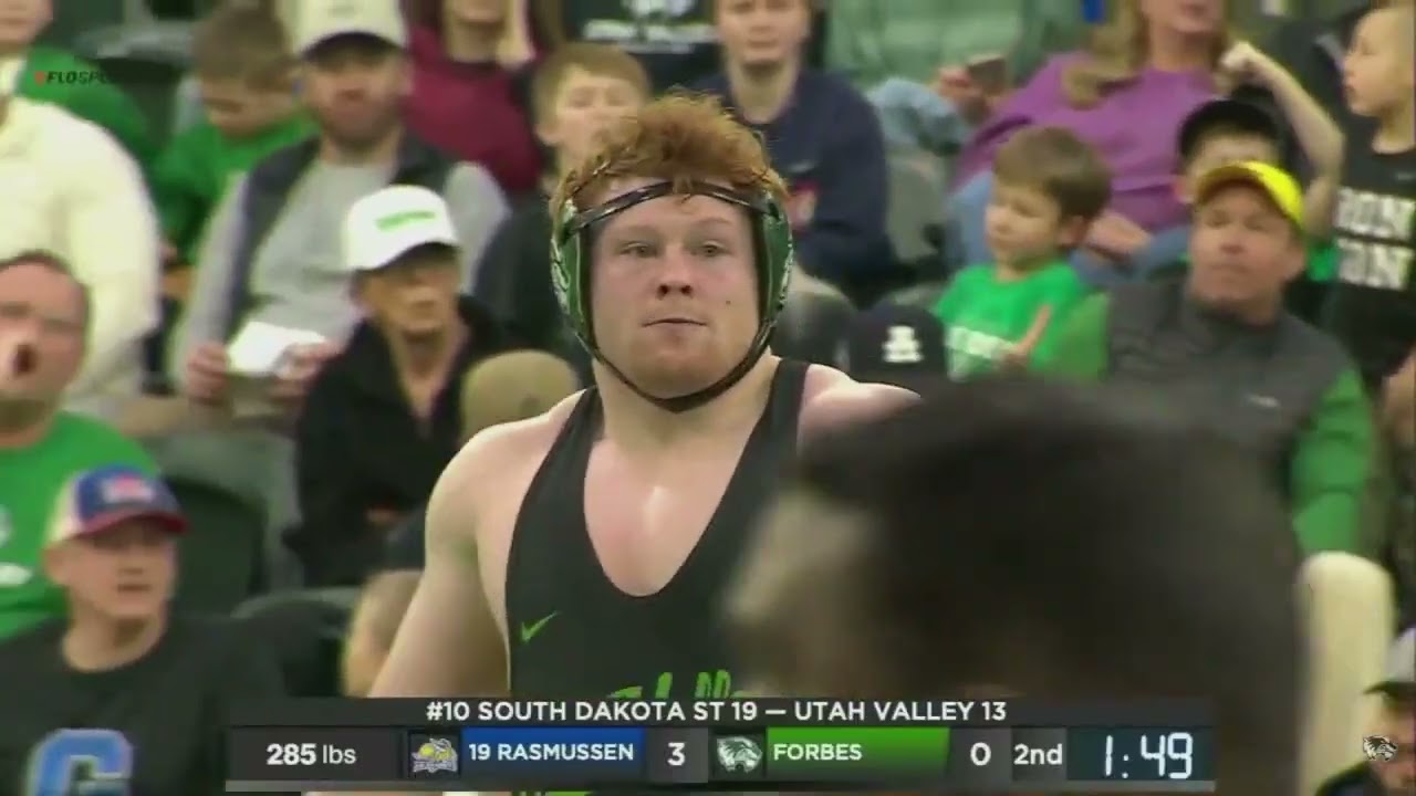 Jack Forbes vs. Luke Rasmussen (285lbs) FULL MATCH | 2025-26 Big 12 Wrestling