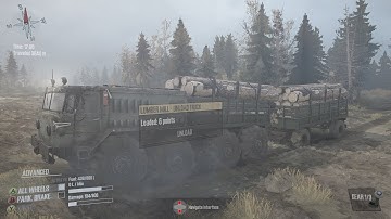 Spintires Mudrunner Episode 41 Final log delivery on the Seashore map