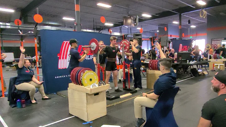 William Cogan 85kg Squat @2021 USAPL Maryland Stat...