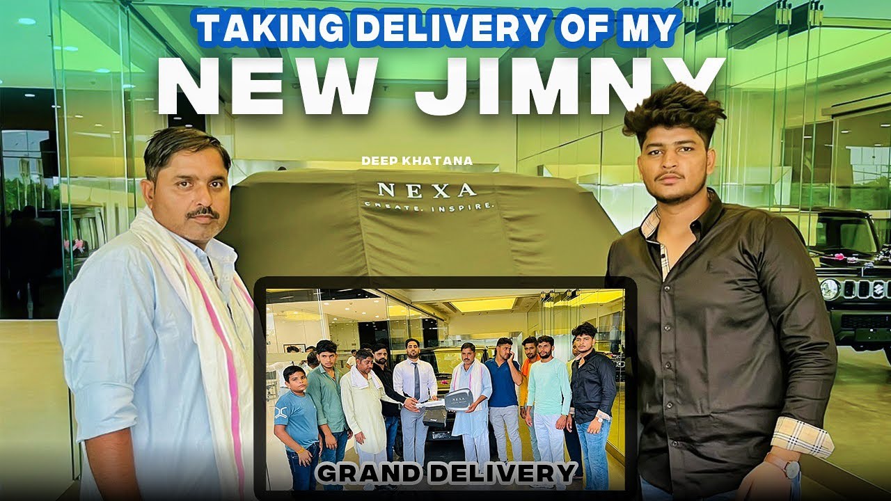 Finally taking delivery of My new car ❤️ || DEEP KHATANAA