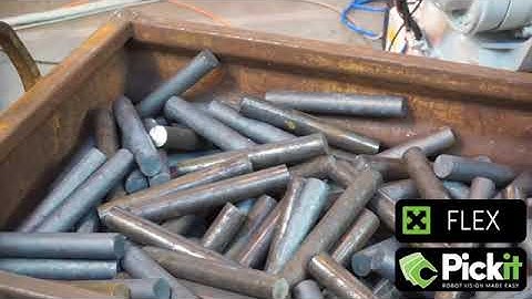 Billets bin picking with Pickit 3D