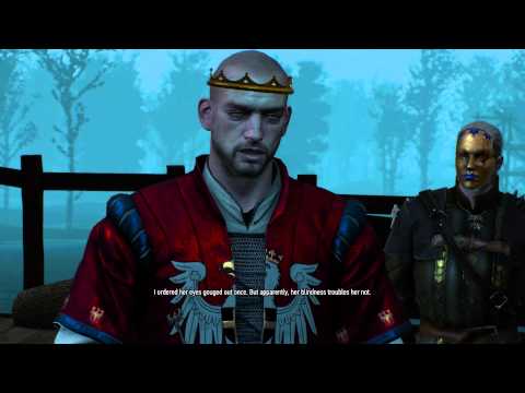 Video: The Witcher 3 - The Play's The Thing, Philippa Eilhart, Lunde, En Favor For Radovid