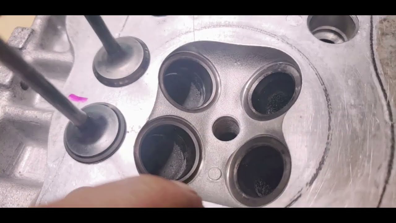 ヤマハXJR400】バルブすりあわせ(・ω・)ノ - YouTube