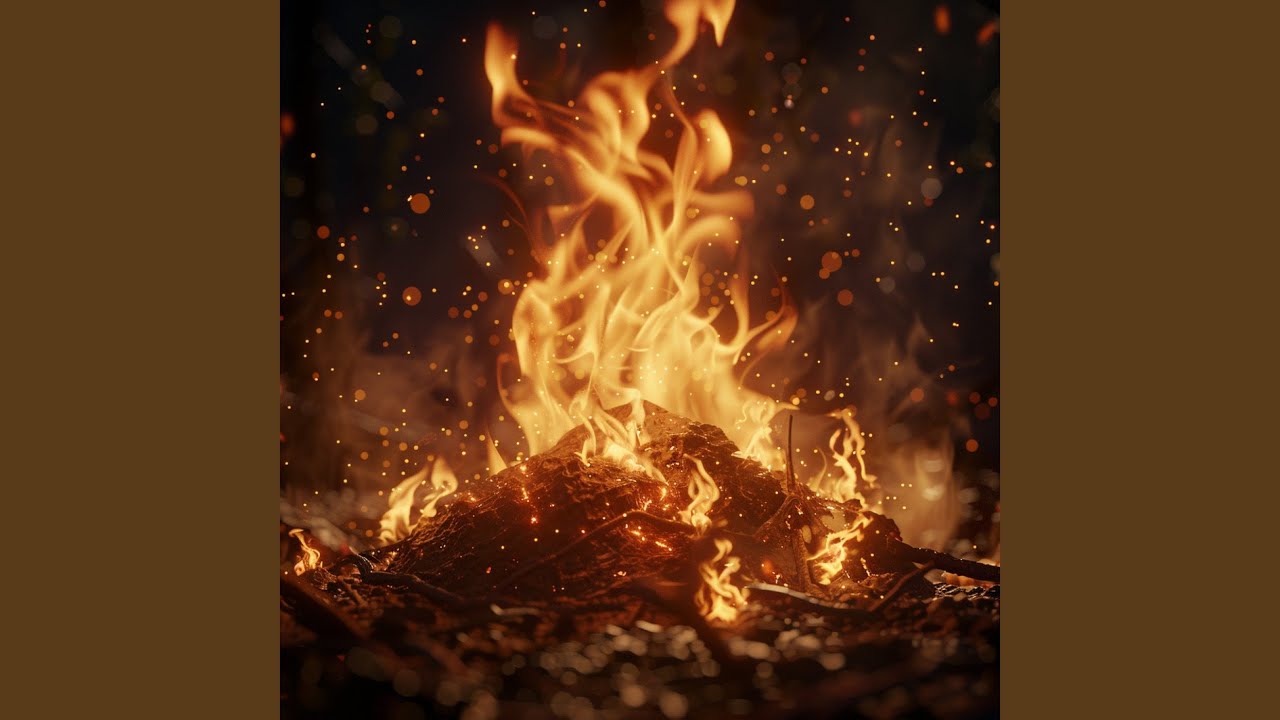 Quiet Fireplace Atmosphere for Yoga