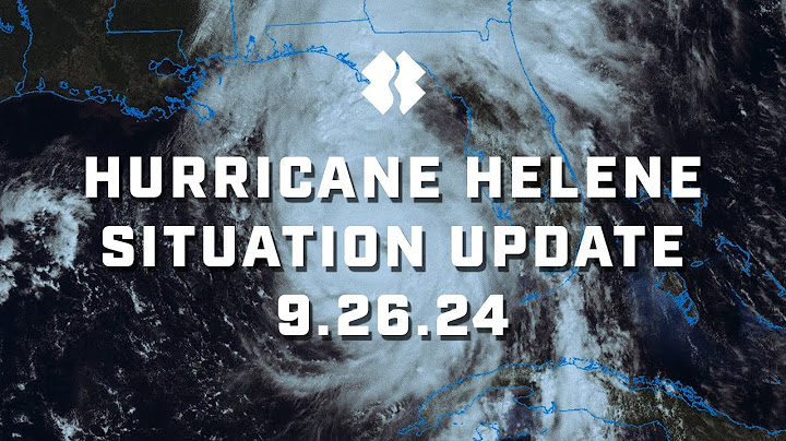 We Are Positioned to Respond | Hurricane Helene | Team Rubicon