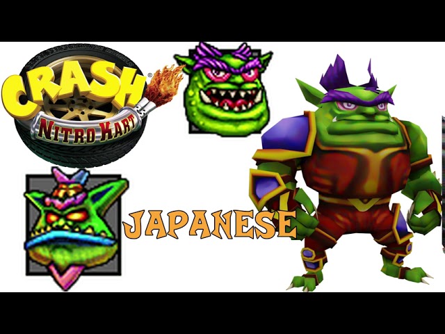 Crash Nitro Kart Zem Voice Clips (Japanese) - YouTube