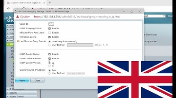 Configure Cisco SG350 for Crestron NVX and other AVoIP solutions