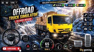 Cargo Transport Truck Simulator Game Android | Snow Offroad Truck Driving Gameplay 2026 screenshot 1