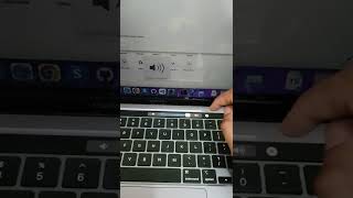 MacBook pro LED bar volume up down🤩🥰 #shorts #macbook #led #bar #pro #volume #macbookpro #up #down