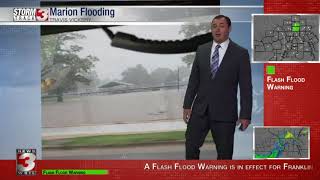 Flash flooding impacts southern Illinois