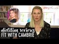 Dietitian Reviews Fit with Cambrie What I Eat in a Day