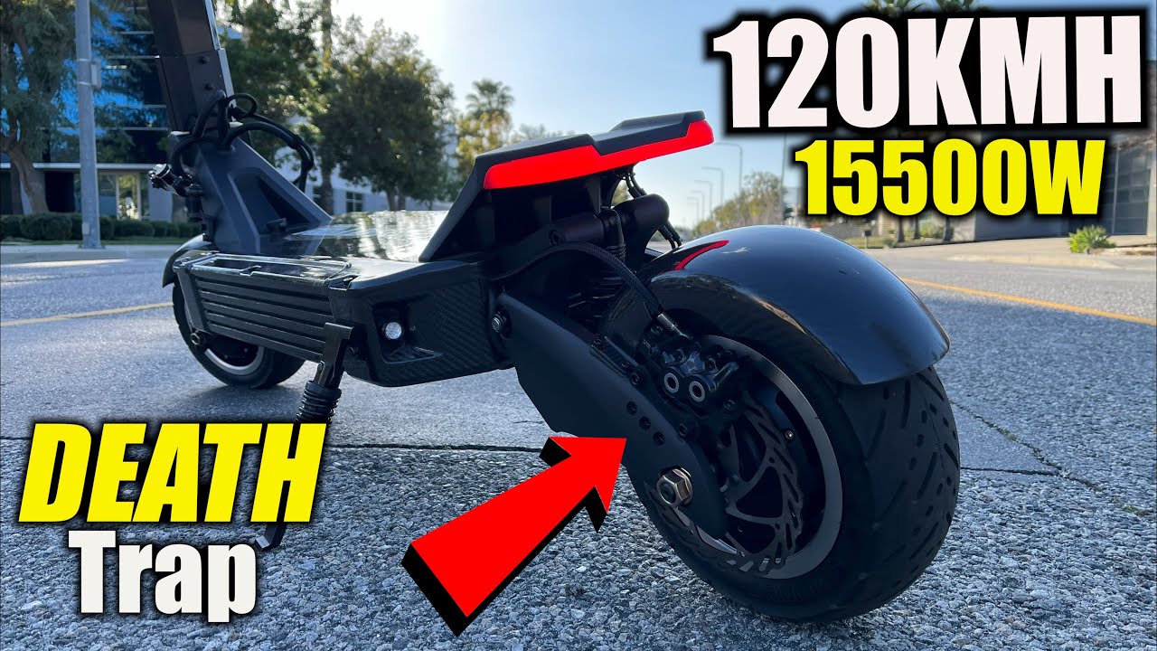 75MPH DANGEROUS World's WILDEST Electrical Scooter ROADSTER Evaluation!