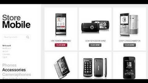 Preview White Mobile Store Magento Theme by Hermes TMT