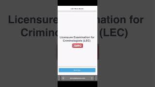 FREE CLE Reviewer 2025 | Pass the Criminology Board Exam with SLRC 250912