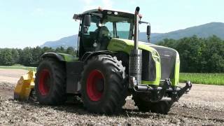 Broyage De Pierres 2012 Avec Claas Xerion 5000