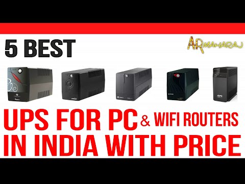 Top 5 Best UPS for PC Personal Computer in India with Price Best UPS for Wi-Fi Router by AR Maharaj