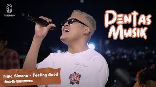Andi Gunawan - Feeling Good | Live Cover At Casacola Sky Garden Coffee, Garut