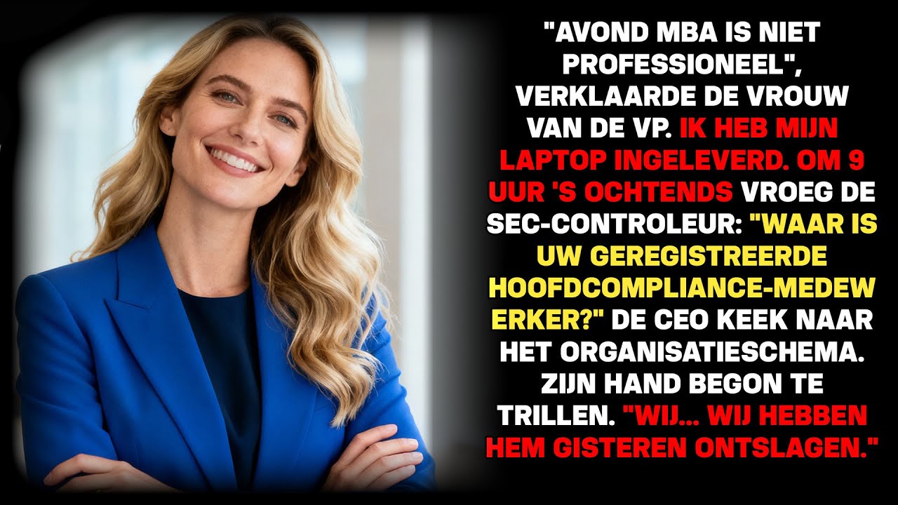 Ontslagen Wegen Mijn MBA? De SEC Had de Laatste Lacht ♟️ | #CarrièreSchaakmat