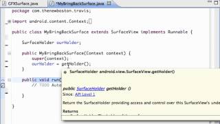 Full Android Application Development Tutorial   68   Setting up Animation Thread   YouTube 720p News