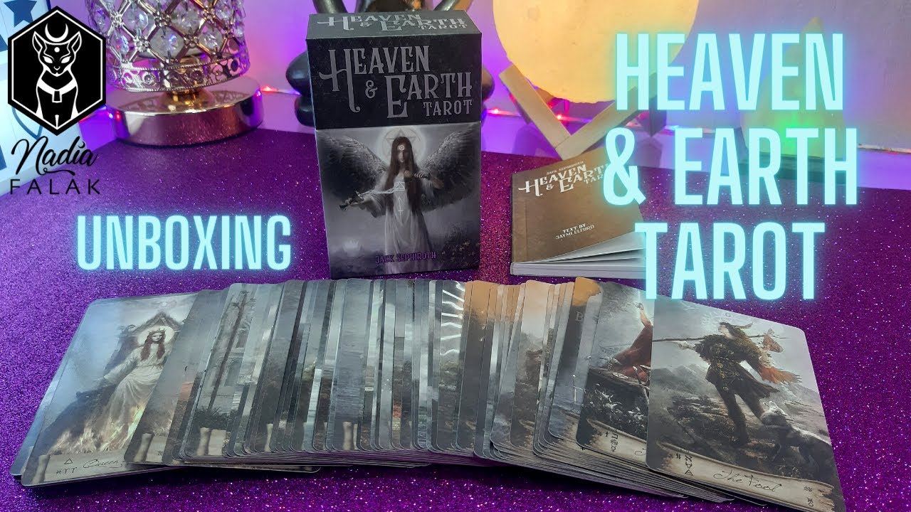 HEAVEN & EARTH TAROT 💜 Unboxing y Reseña en Español ⭐ Nadia Falak