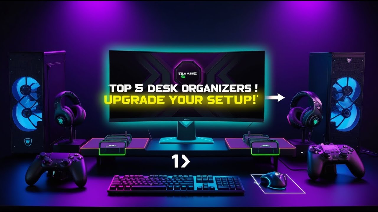 Top 5 Best Gaming Desk Organizers 2025 | Must-Have Accessories for Gamers