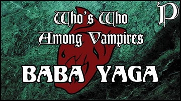 Vampire: The Masquerade - Who