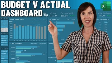 Easy Build Budget vs Actual Dashboard + FREE File Download