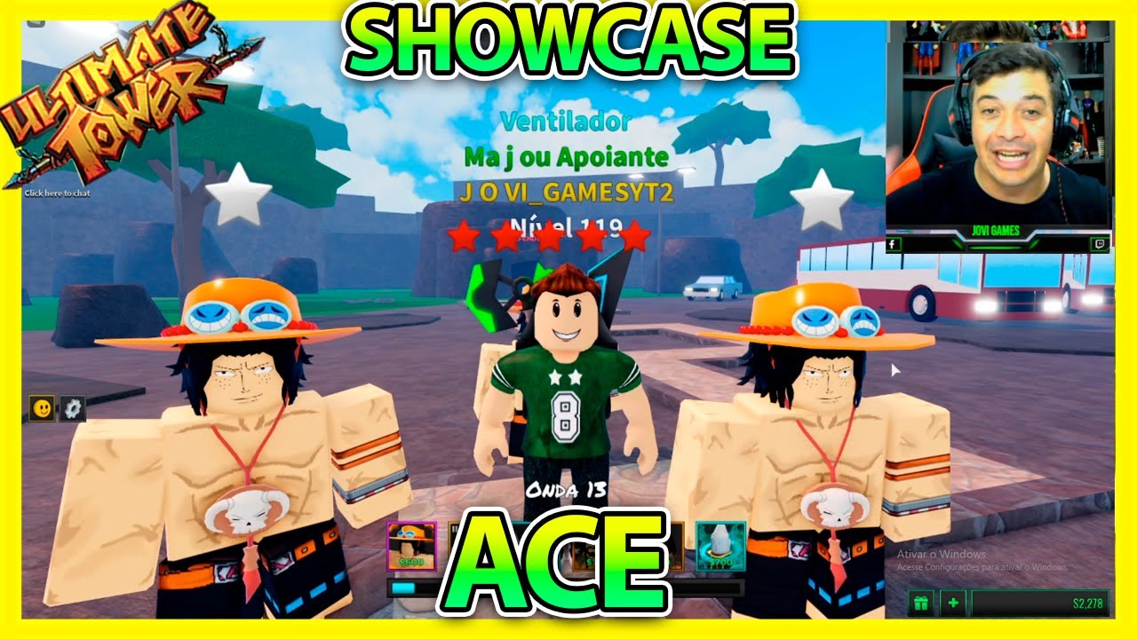 Ace Showcase (New Mythical Unit) Burning everyone - Ultimate Tower Defense  